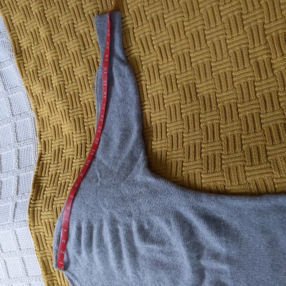 Grey Cashmere & silk dolman sweater - Picture 10 of 13